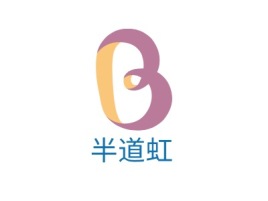半道虹logo标志设计