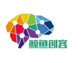 陕西鲸鱼创客logo标志设计