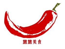 慧慧美食品牌logo设计