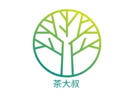 茶大叔logo标志设计