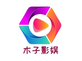 木子影娱logo标志设计