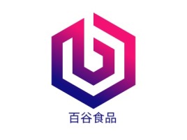 黑龙江百谷食品品牌logo设计