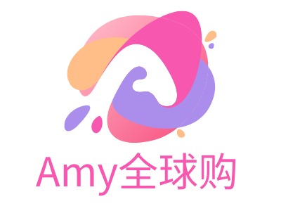 Amy全球购LOGO设计