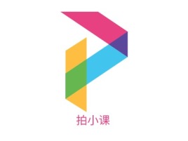 浙江拍小课logo标志设计