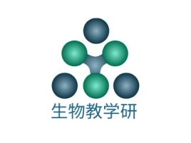生物教学研logo标志设计