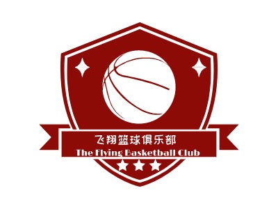 The?Flying?Basketball ClubLOGO設(shè)計(jì)