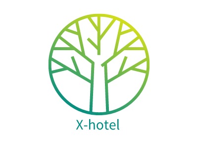 X-hotelLOGO设计