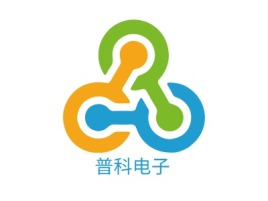 普科电子公司logo设计
