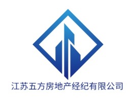 江苏五方房地产经纪有限公司企业标志设计