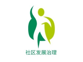 社区发展治理logo标志设计
