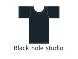 Black hole studio店铺标志设计