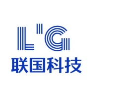 联国科技logo标志设计