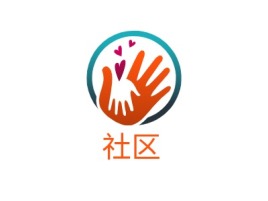 社区logo标志设计