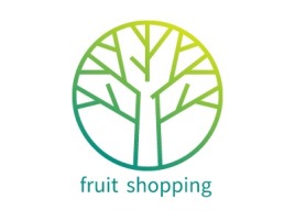湖南fruit shopping品牌logo设计
