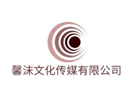 馨沫文化传媒有限公司logo标志设计