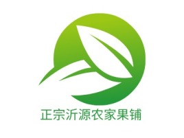 正宗沂源农家果铺品牌logo设计