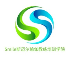 Smile斯迈尔瑜伽教练培训学院logo标志设计