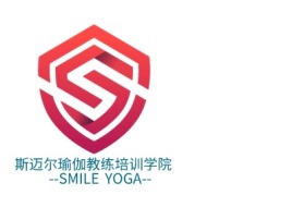 斯迈尔瑜伽教练培训学院      --SMILE YOGA--logo标志设计