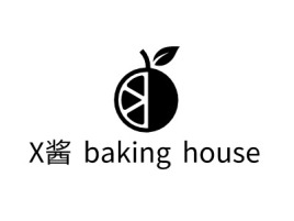 X酱 baking house店铺logo头像设计