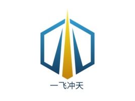 四川一飞冲天金融公司logo设计