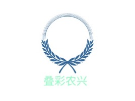 湖北叠彩农兴品牌logo设计