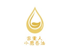 河南家里人小磨香油品牌logo设计