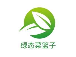 绿态菜篮子品牌logo设计
