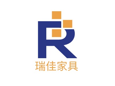 瑞佳家具公司logo设计