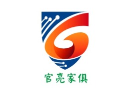 青海官亮家俱公司logo设计