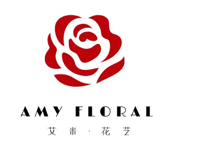 AMY FLORAL店铺标志设计