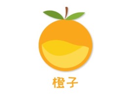 橙子店铺标志设计