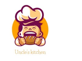 Uncle's kitchen店铺logo头像设计