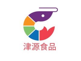 津源食品品牌logo设计