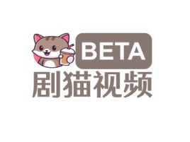 剧猫视频logo标志设计