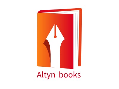 Altyn bookslogo标志设计