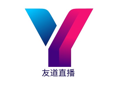 友道直播logo标志设计