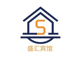广东盛汇宾馆名宿logo设计