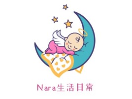 Nara生活日常门店logo设计