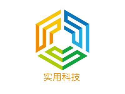 实用科技LOGO设计