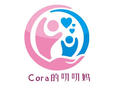Cora的叨叨妈门店logo设计