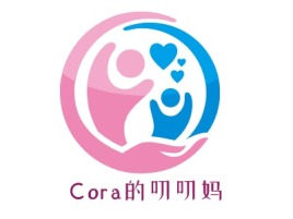 Cora的叨叨妈门店logo设计