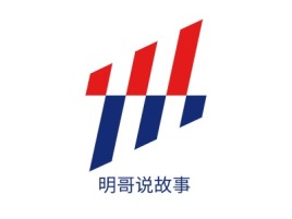 明哥说故事logo标志设计
