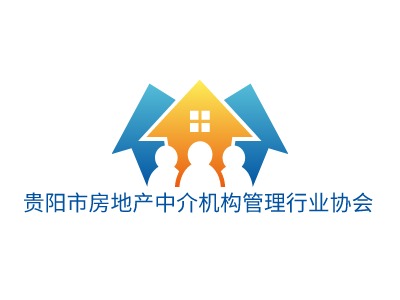 贵阳市房地产中介机构管理行业协会LOGO设计