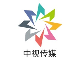 中视传媒logo标志设计