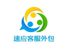 速应客服外包公司logo设计