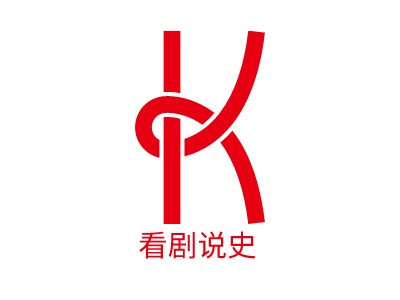 看劇說史LOGO設(shè)計