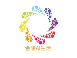 金陵Ai生活公司logo设计