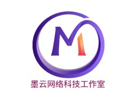 墨云网络科技工作室公司logo设计