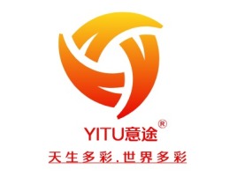 Y I T U 意途公司logo设计
