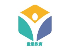 童星教育logo标志设计